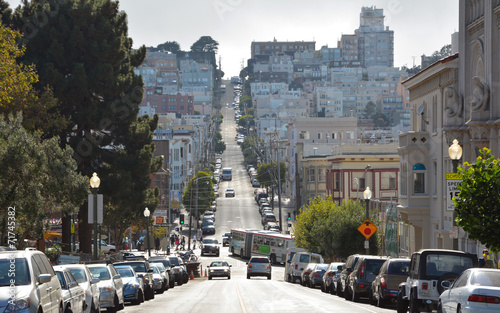 Canvas Print San Francisco - Street