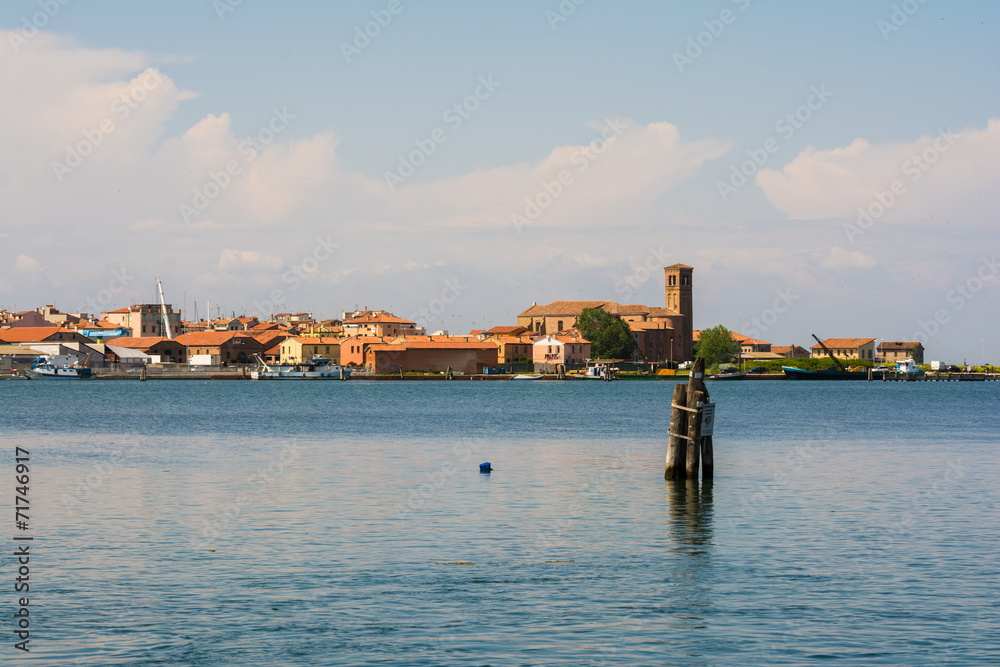 Hafen von Chioggia in Italien