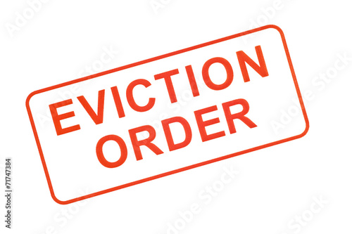 Eviction Order Rubber Stamp 2
