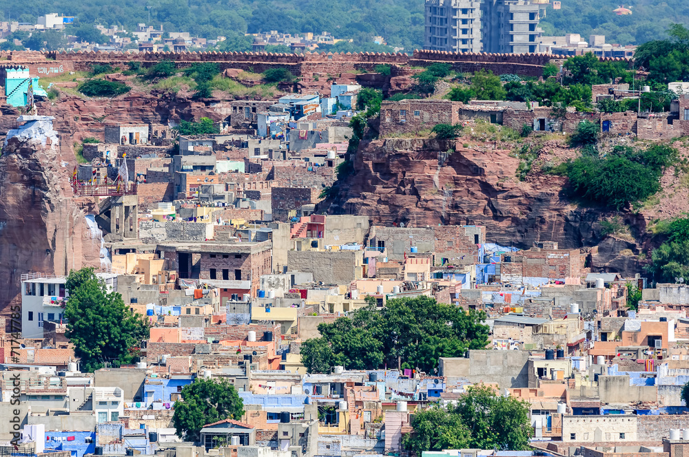 Cityscape of Jodhpur from Mehrangarh Fort