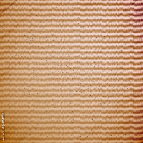 Abstract cardboard texture background with natural fiber parts.