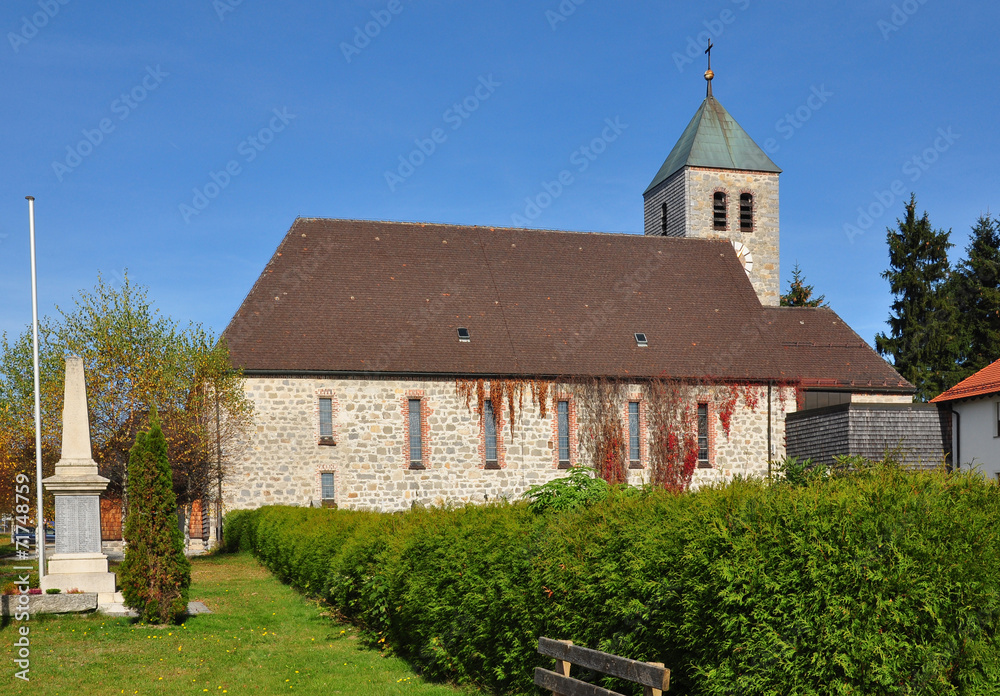 Kirche Sankt Sigismund in Altreichenau, Bayern Kirche Sankt Sigismund in Altreichenau, Bayern