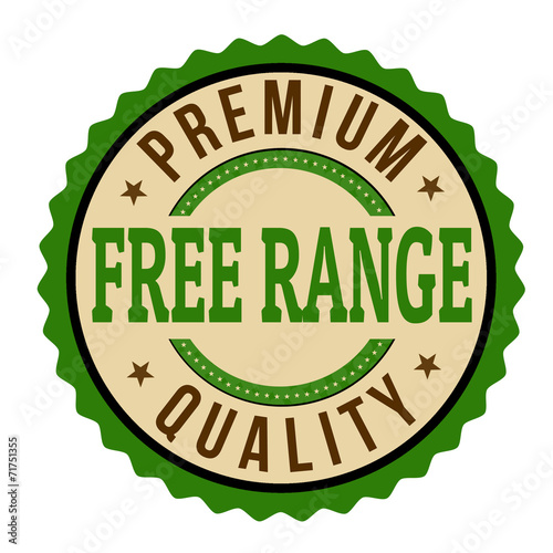 Free range label