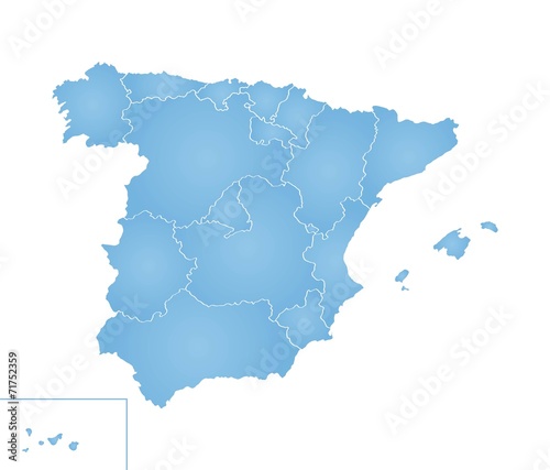 Map of Spain