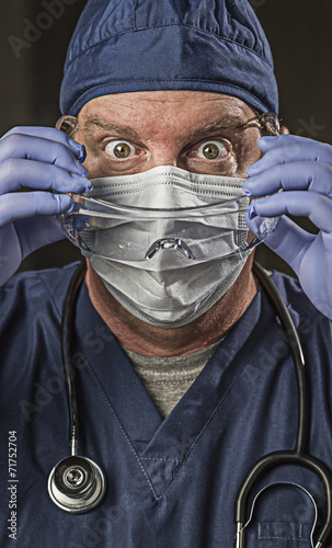 Determined Looking Doctor o...