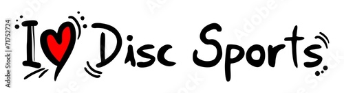 Disc sport love