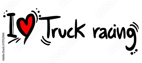 Truck racing love