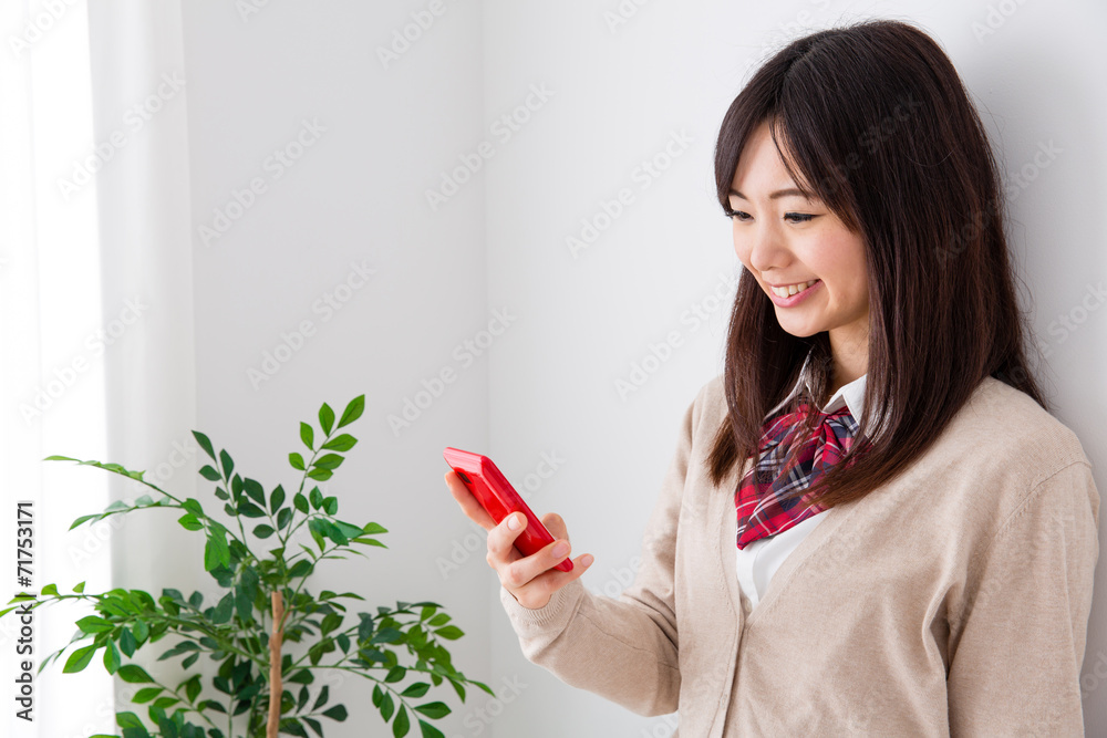 young asian woman lifestyle image