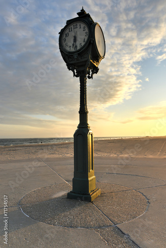 Antique Clock, Jacob Riis Park, Rockaway, Queens photo