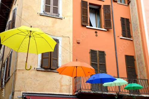 colorful umbrellas © Yuriy Chertok