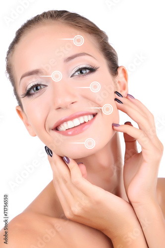 Female beauty concept. Perf...