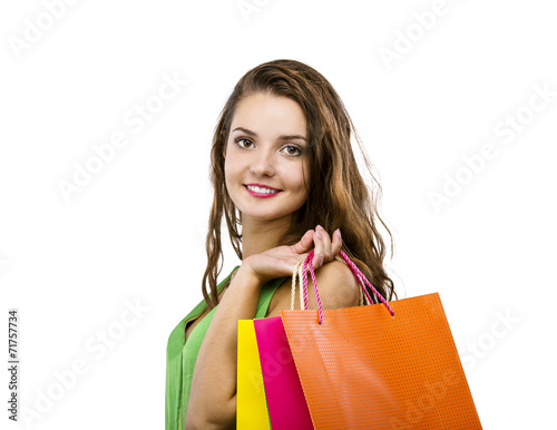Woman shopping
