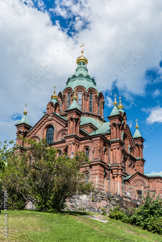 Obraz na płótnie Uspenski Cathedral, Helsinki w salonie