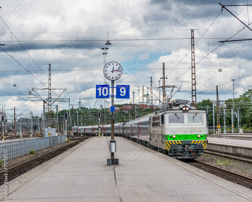 Obraz na płótnie Railway Station w salonie