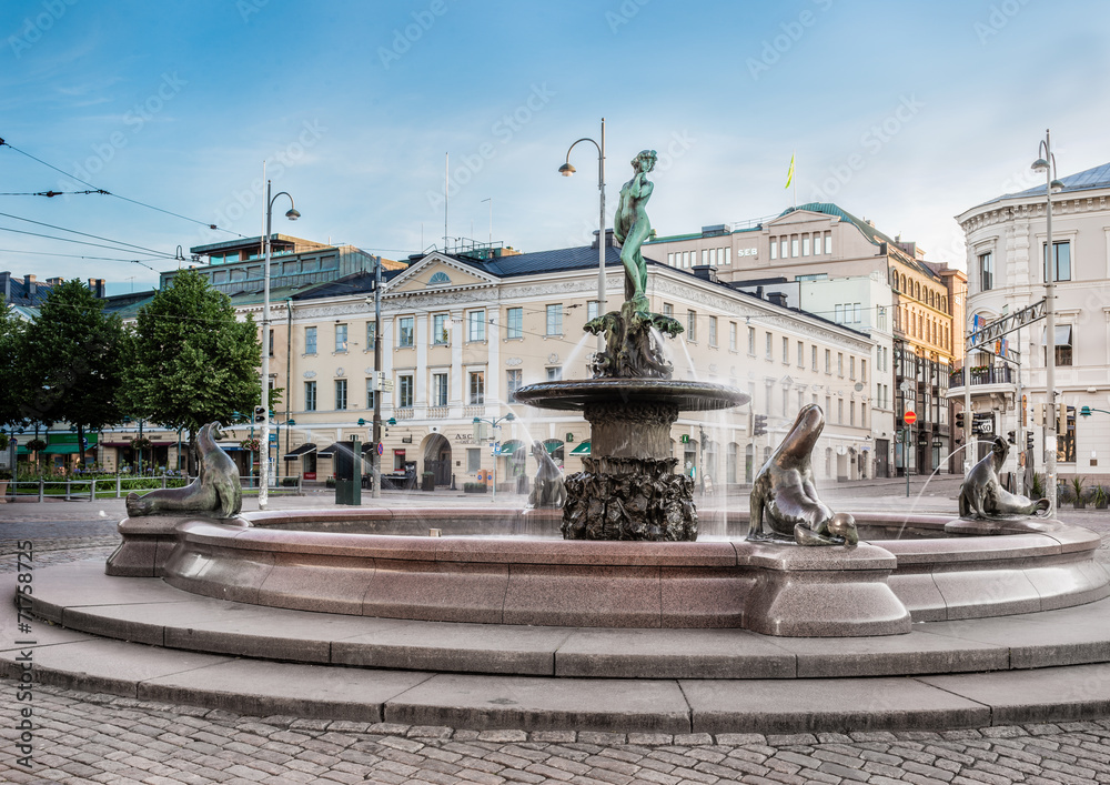 Fototapeta premium Helsinki, Havis Amanda Statue