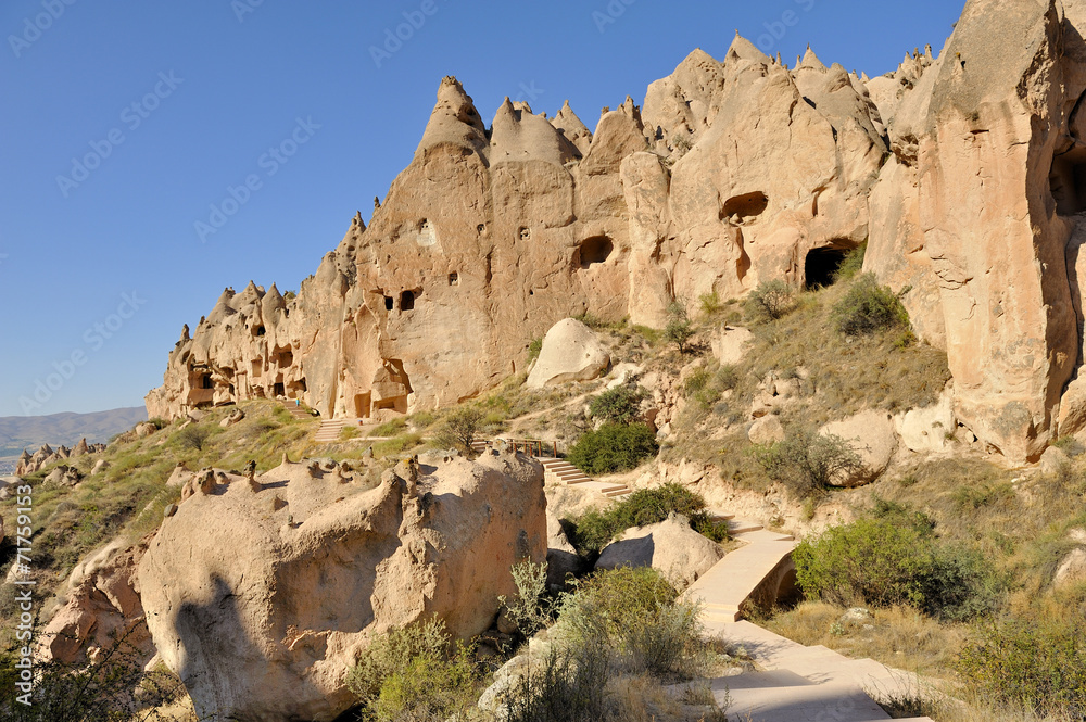 Fototapeta premium Cappadocia, Turchia, camini delle fate di Goreme
