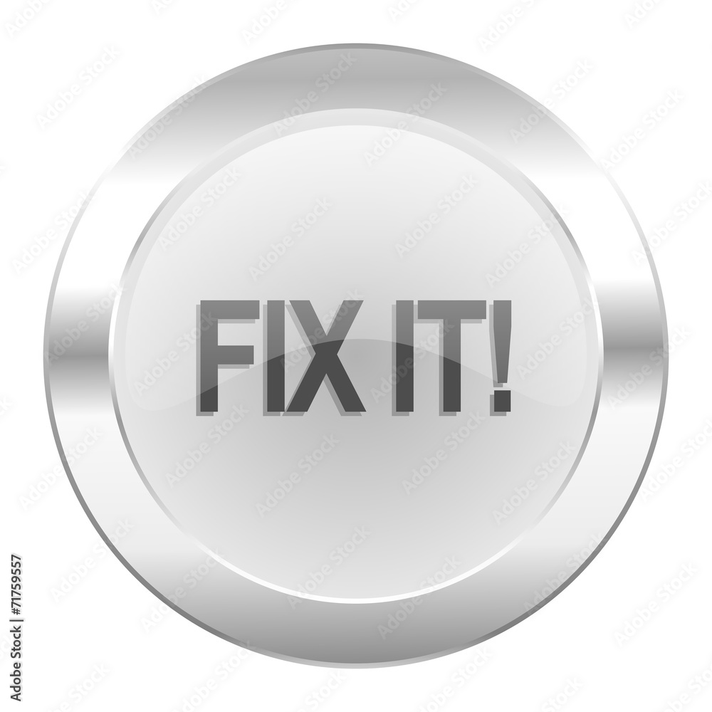 fix it chrome web icon isolated fix it chrome web icon isolated