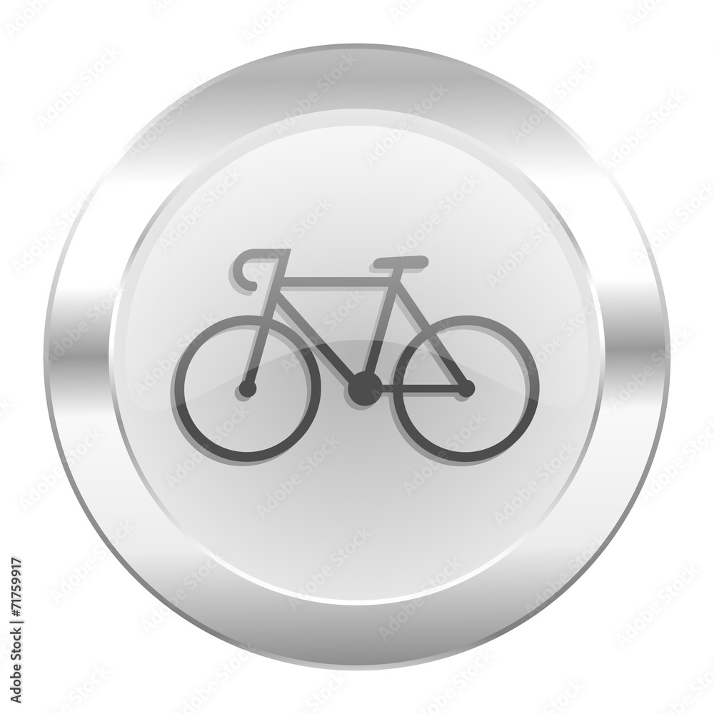 bicycle chrome web icon isolated bicycle chrome web icon isolated