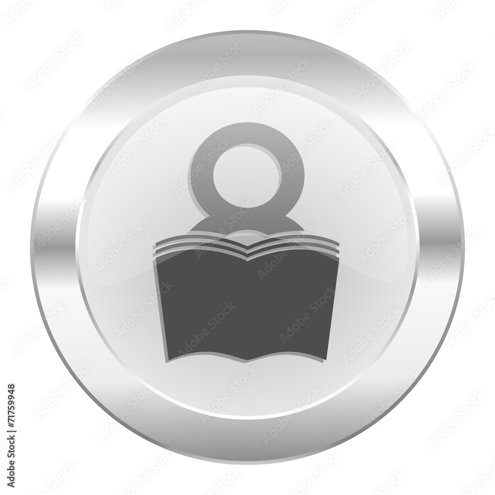 book chrome web icon isolated book chrome web icon isolated
