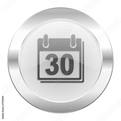 calendar chrome web icon isolated