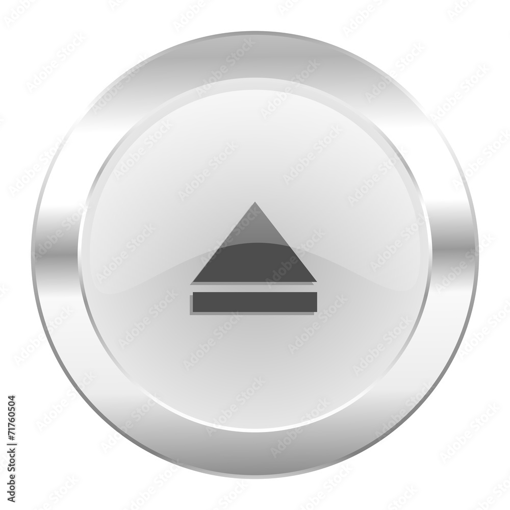 eject chrome web icon isolated eject chrome web icon isolated