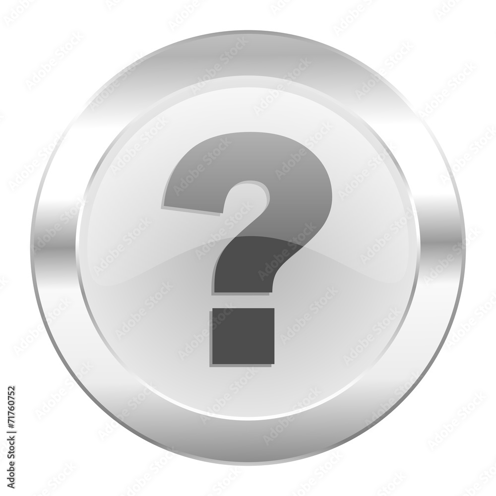 question mark chrome web icon isolated question mark chrome web icon isolated