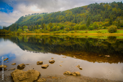 Paesaggio di irlanda tradizionale photo