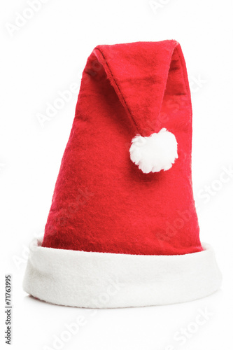 Santa Hat on white background