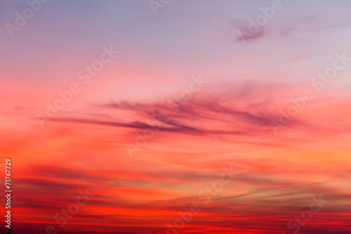 sunset sky © Maksim Shebeko