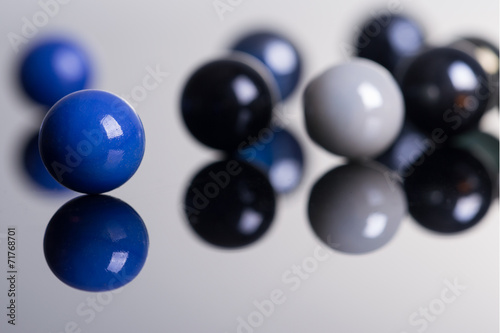 Marble Balls with reflection