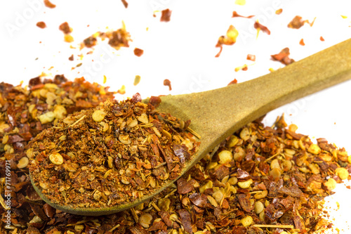 Chili pepper flakes