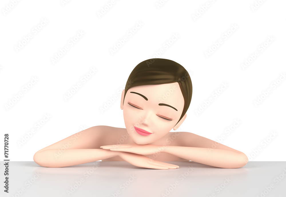 Skin care image of a beautiful woman Skin care image of a beautiful woman