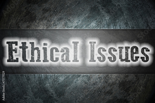 Ethical Issues Concept