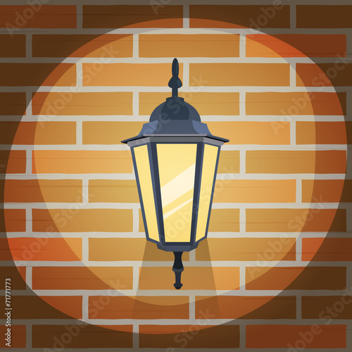 Lantern On The Wall