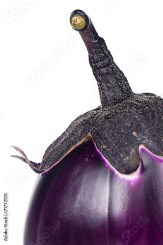 Raw aubergine