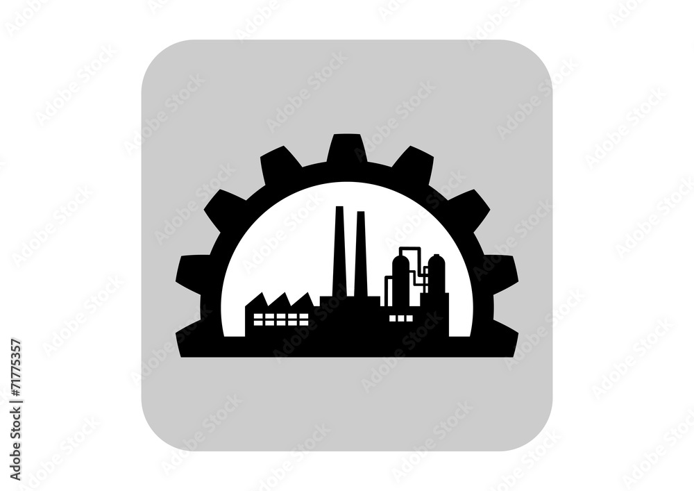 Industrial vector icon