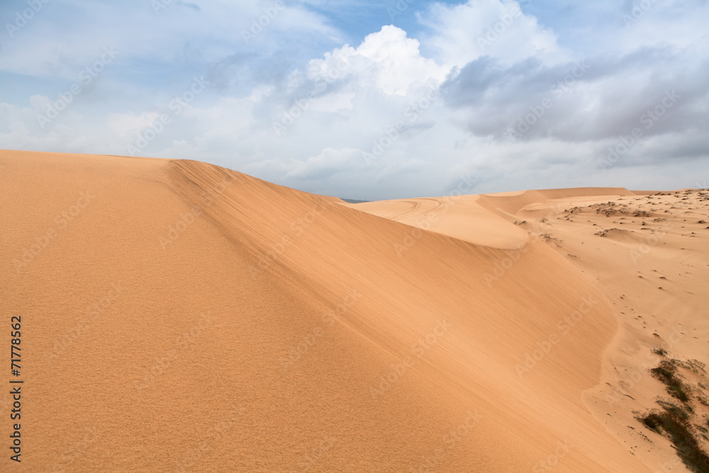 White sand dunes, Mui Ne, Vietnam