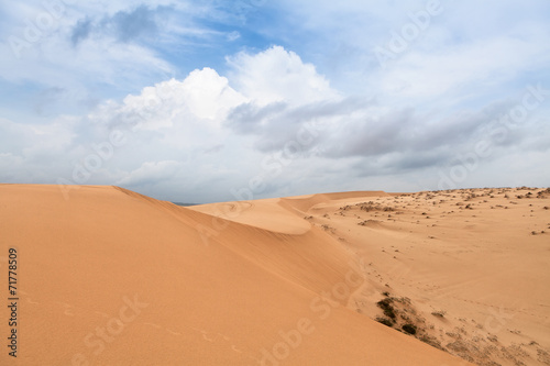 White sand dunes, Mui Ne, Vietnam