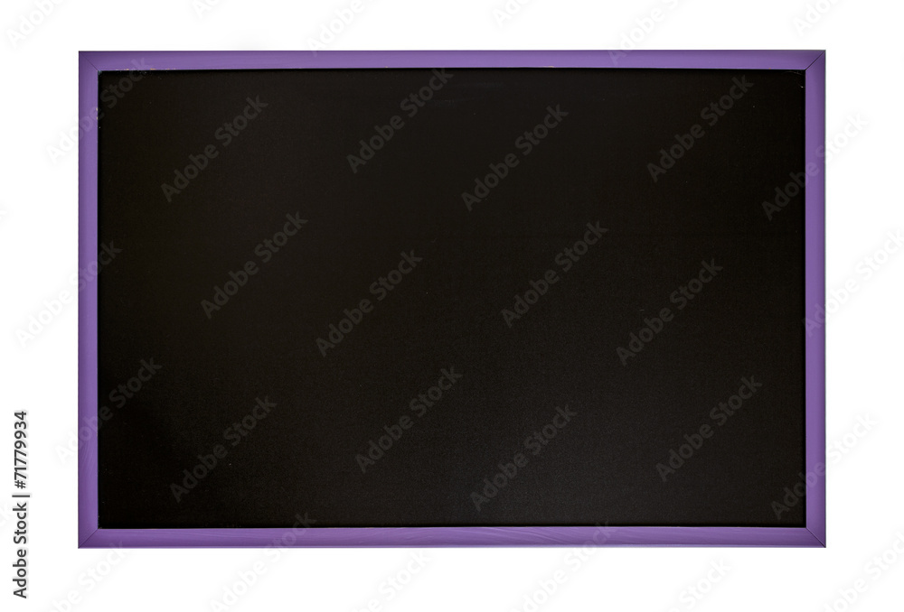 Blank blackboard isolated on white Blank blackboard isolated on white