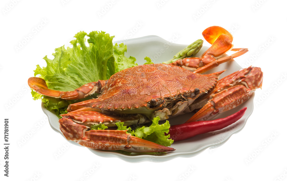 Boiled crab Boiled crab
