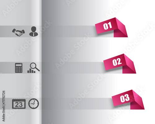 Abstract infographics