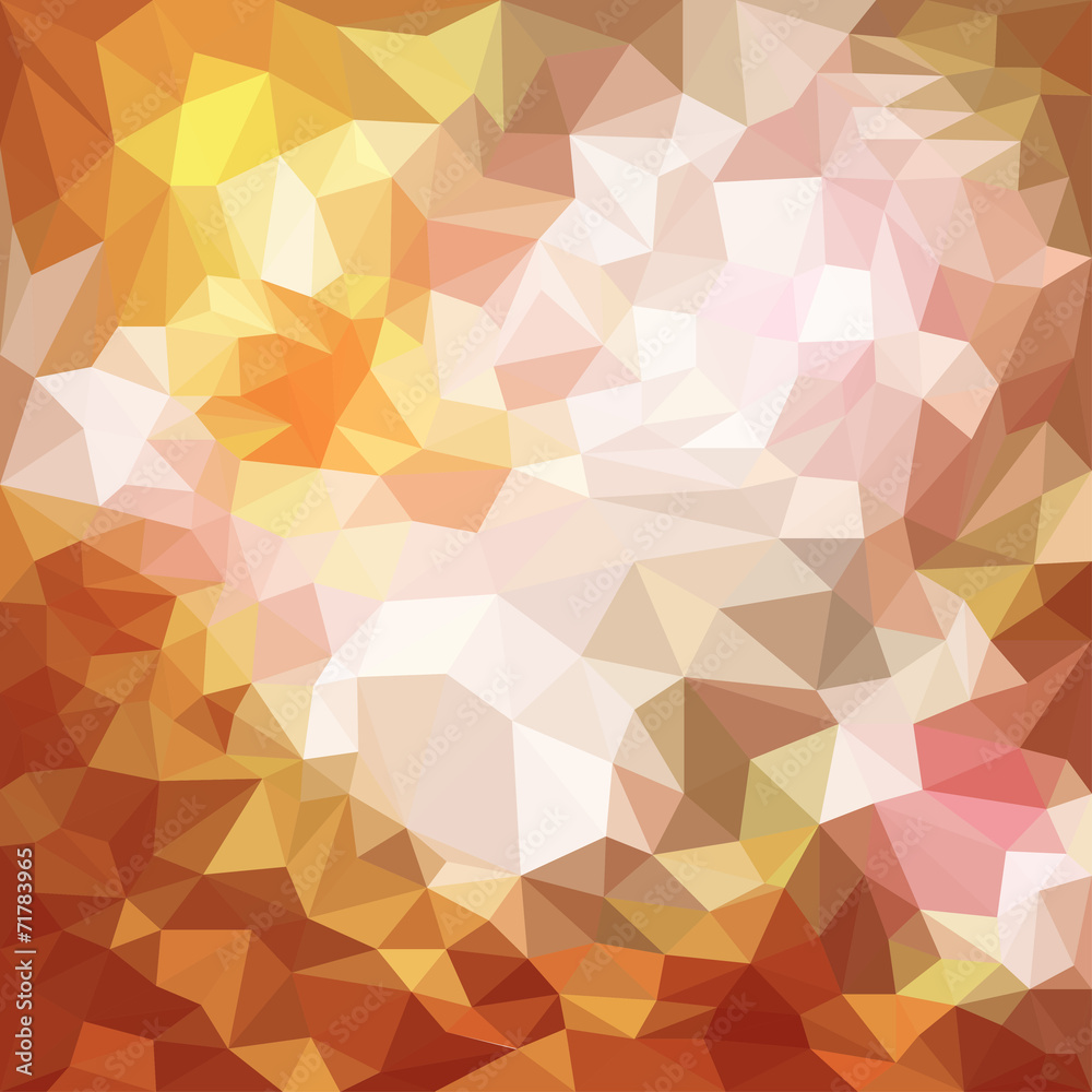 Blended shining abstract geometric polygonal background