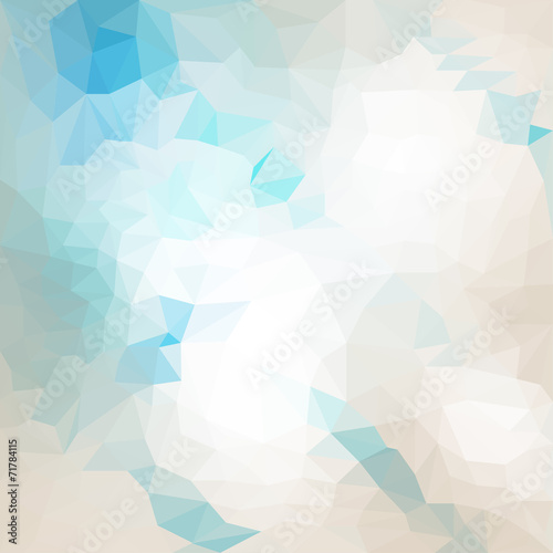 Blended shining abstract geometric polygonal background