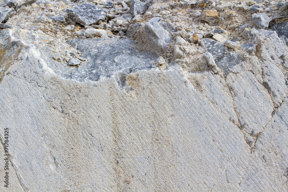 Fototapeta premium marble quarry, white marble