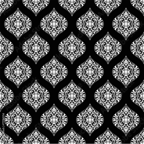 damask seamless pattern