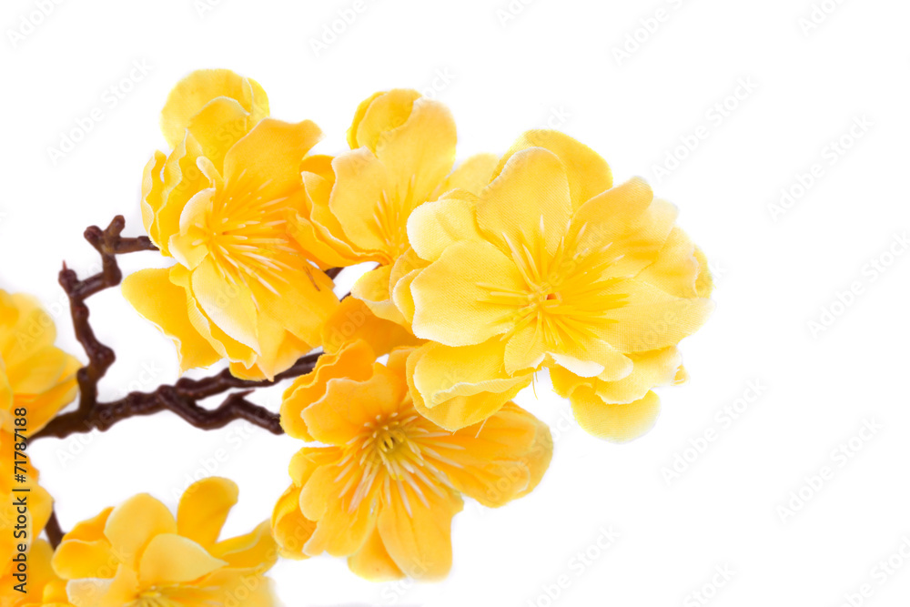 Artificial yellow flowers Artificial yellow flowers