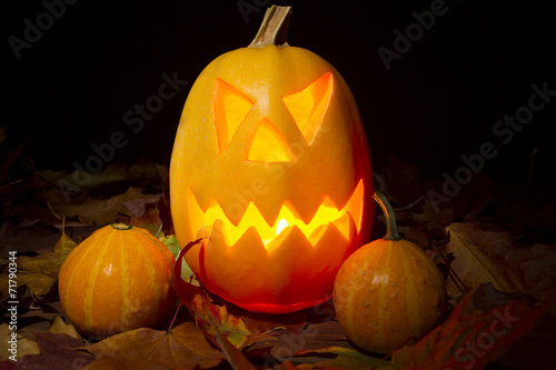 Helloween pumpkin photo