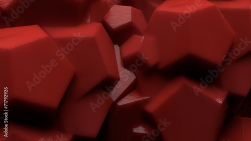 red mineral background