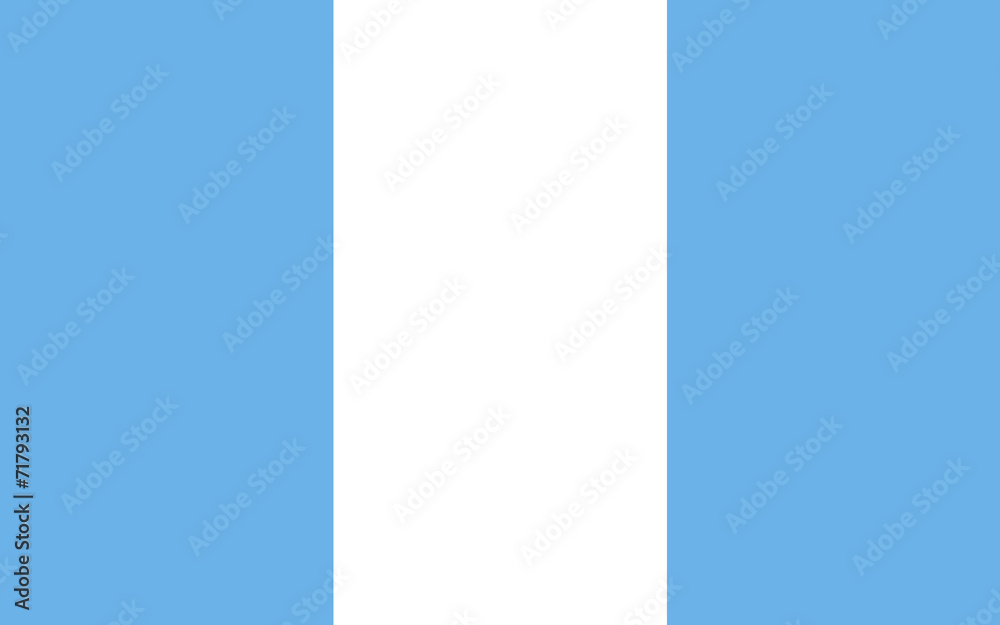 Civil version of Guatemala flag