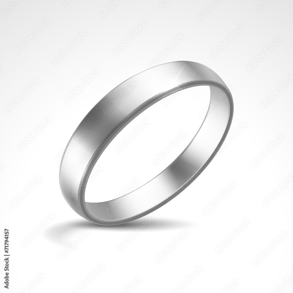Vector Silver Ring Vector Silver Ring